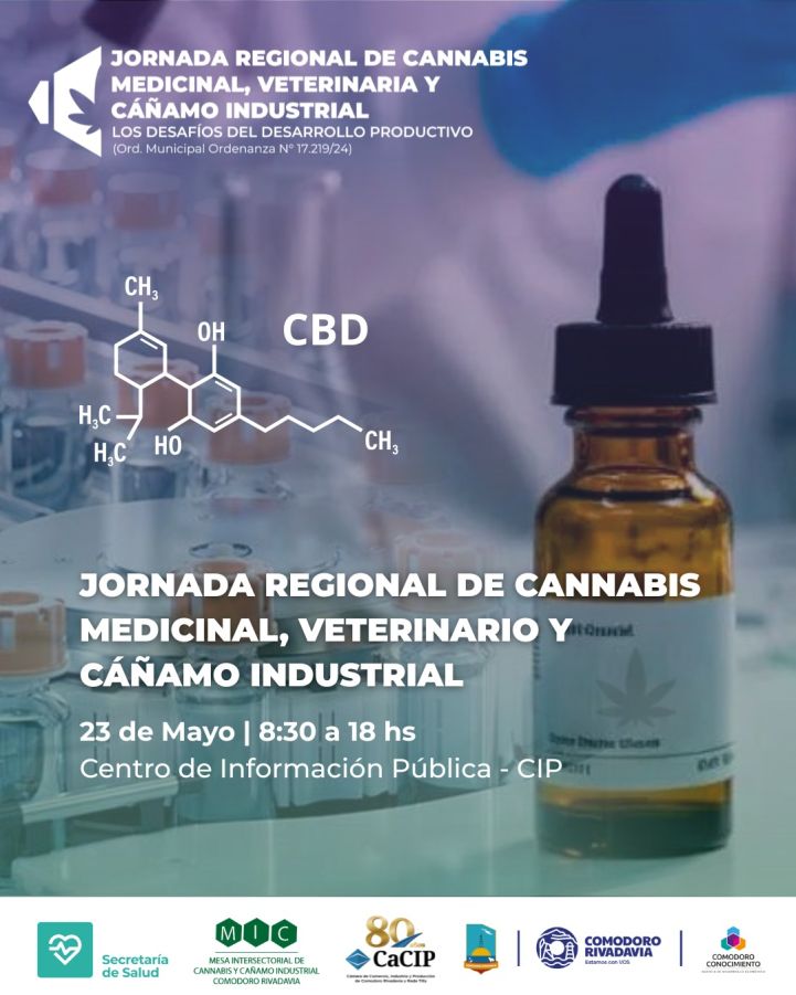 La Agencia Comodoro Conocimiento organiza una jornada sobre cannabis medicinal